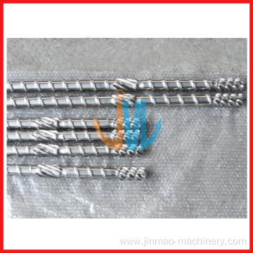 Single screw barrel for blow molding machine